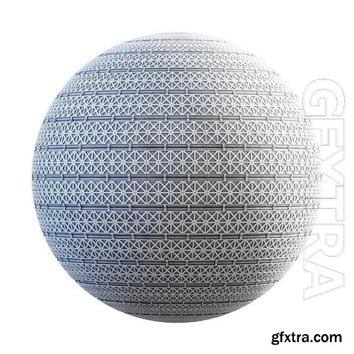 Grey Metal Floor PBR Texture