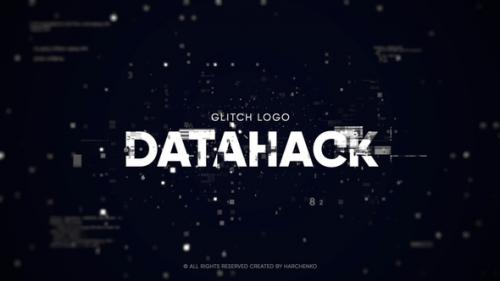 Videohive - Glitch Logo - Data Hack for Final Cut Pro X - 25630102 - 25630102