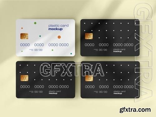 Plastic Card Mockup or Gift Card 537633633