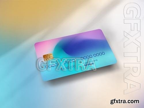 Plastic Card Mockup or Gift Card 537633645