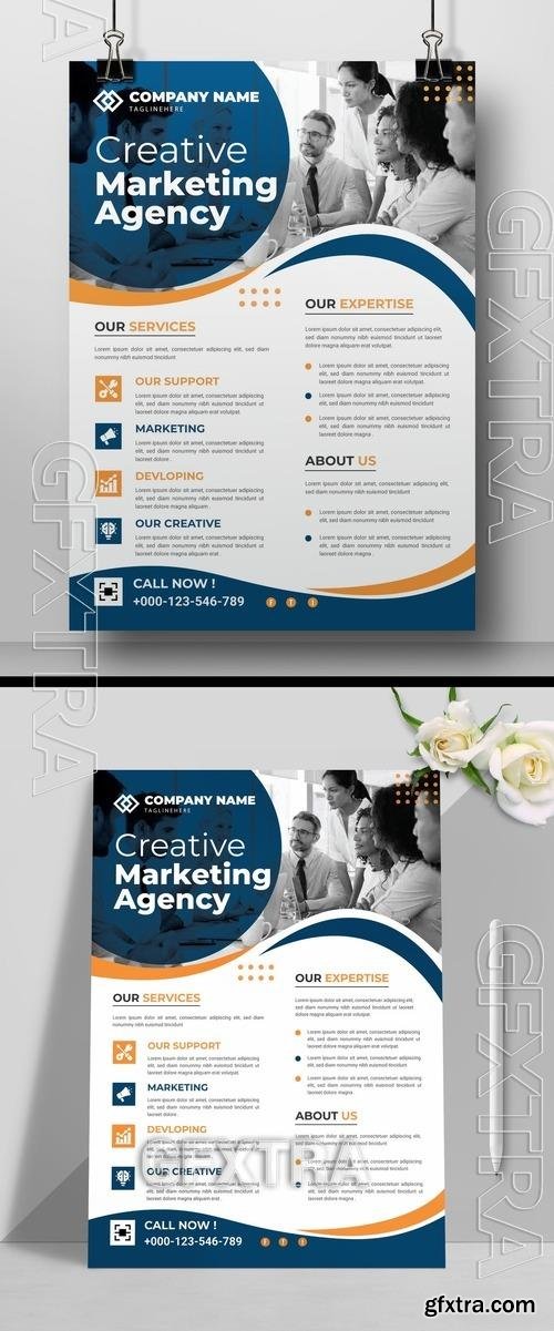 Cyan Business Flyer 509470042