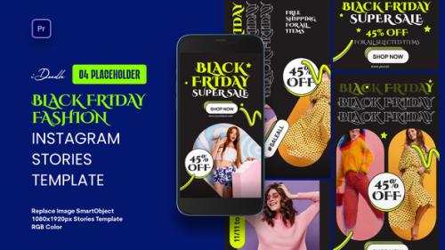 Videohive - Black Friday Instagram Stories MOGRT - 41917696 - 41917696