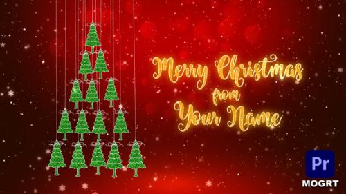 Videohive - Merry Christmas Greetings MOGRT - 41942648 - 41942648