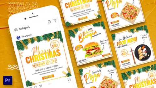 Videohive - Food Christmas Sale Template For Premiere Pro - 41952138 - 41952138