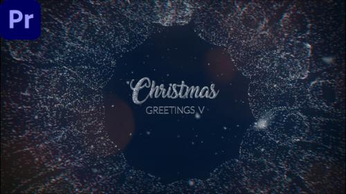 Videohive - Christmas Greetings V | MOGRT - 41955024 - 41955024