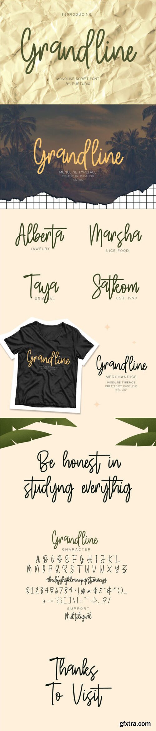 Grandline Font