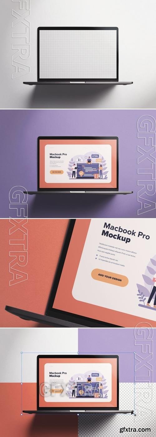 MacBook Pro 16inch Laptop Mockup 535924192