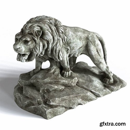 Sculpture of a lion