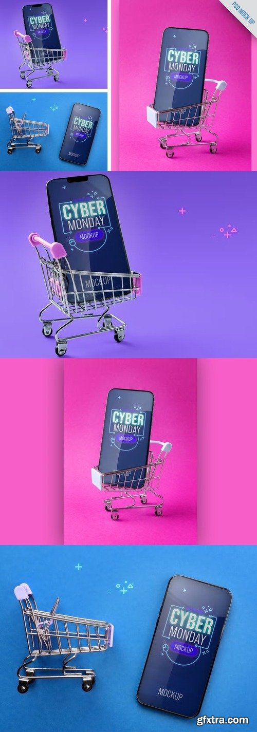 Cyber Monday Phone Mockups