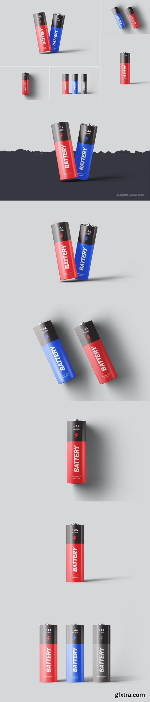 Battery Mockups