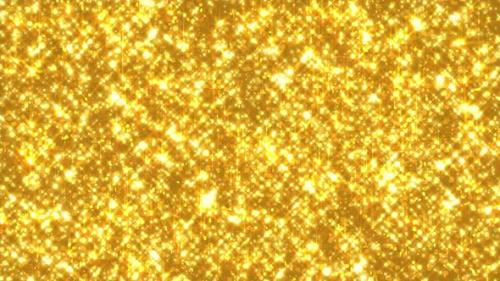 Videohive - 4k Golden Glitter Texture - 41962916 - 41962916