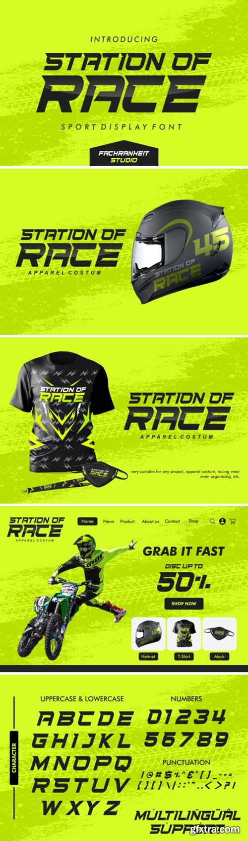 Station of Race Font