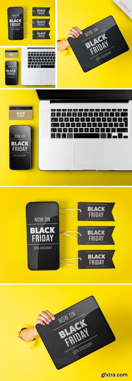 Black Friday Screen Mockup XXC79RP