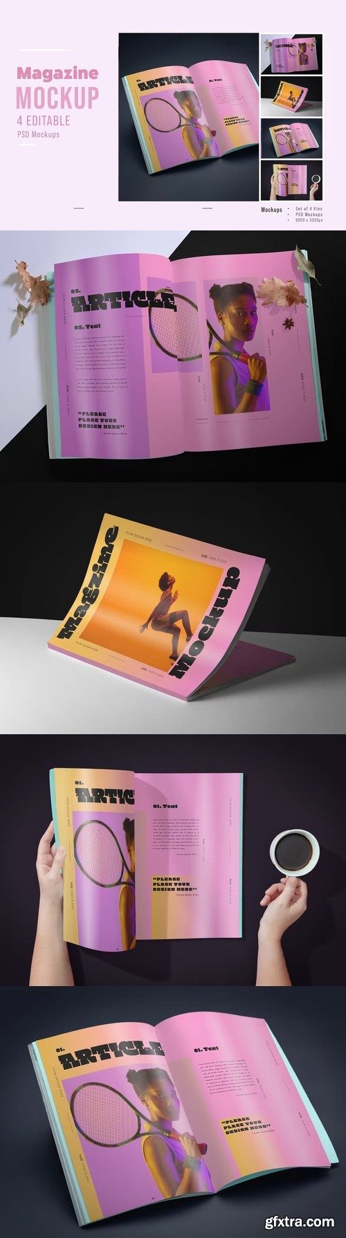 Magazine Mockups