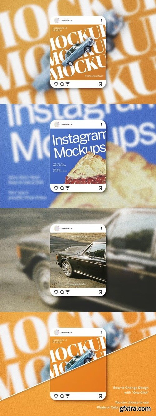 Instagram UI Mockup