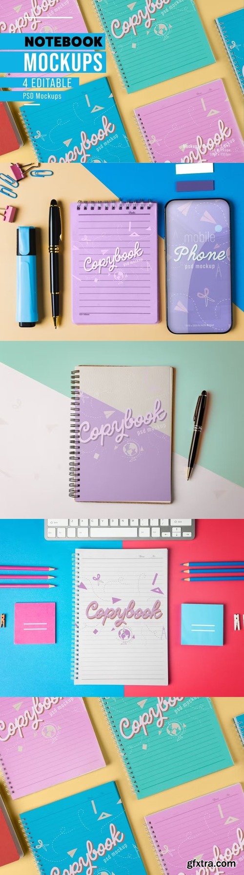 Notebook Mockups