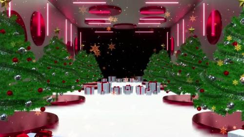 Videohive - Christmas Red Room 03 Hd - 41984243 - 41984243