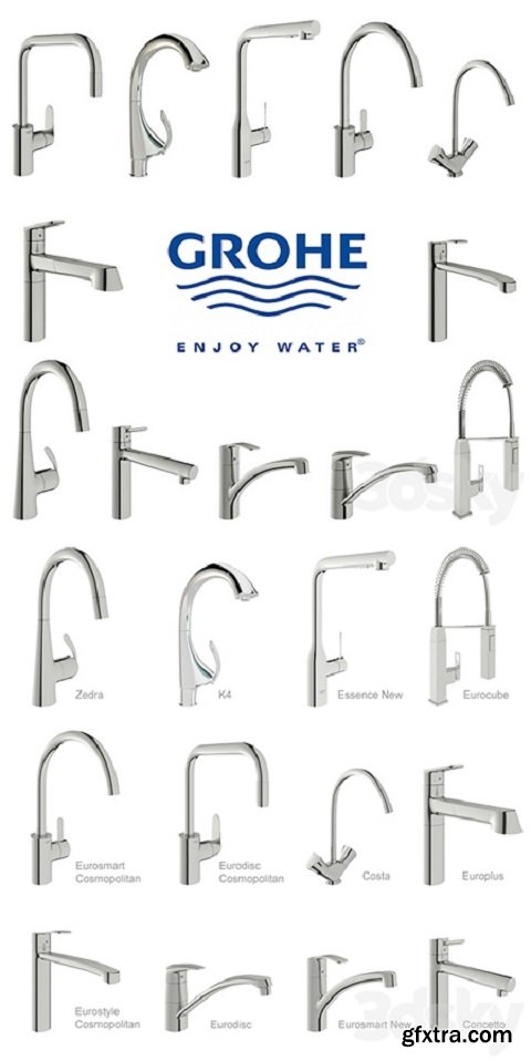 GROHE faucets for the kitchen