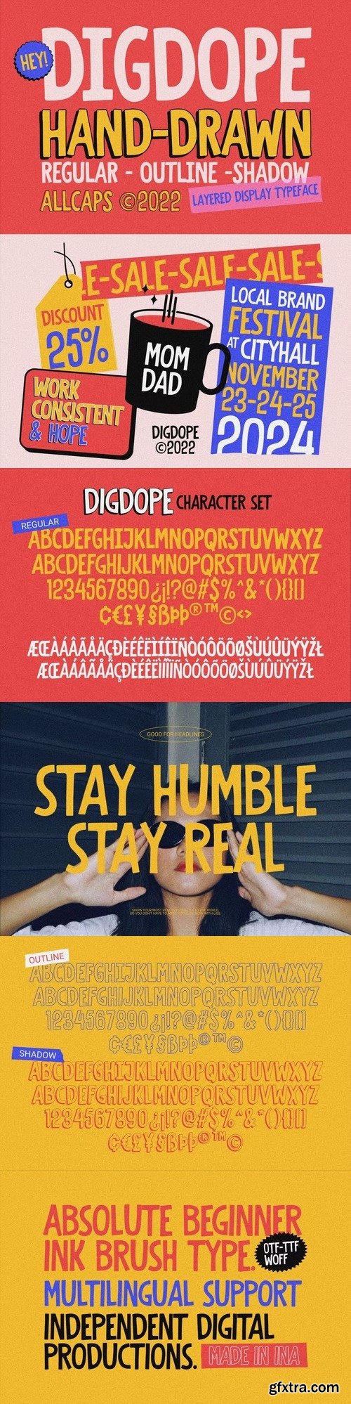 Digdope Typeface