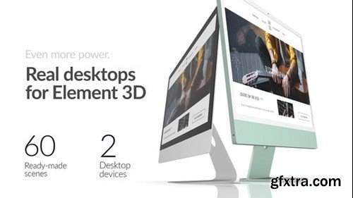 Videohive Real Desktops for Element 3D 41584748