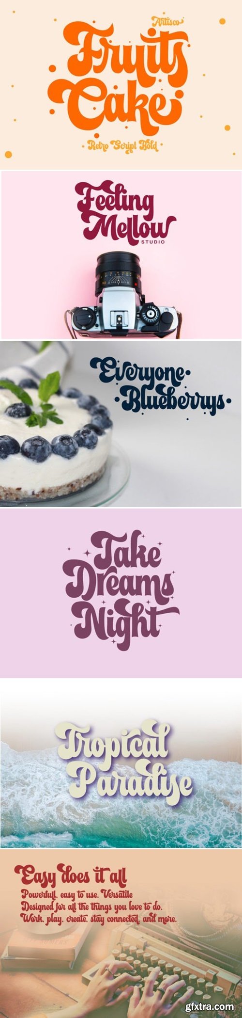 Fruits Cake Font