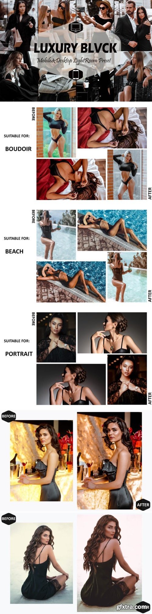 12 Luxury Blvck Lightroom Presets 50452787