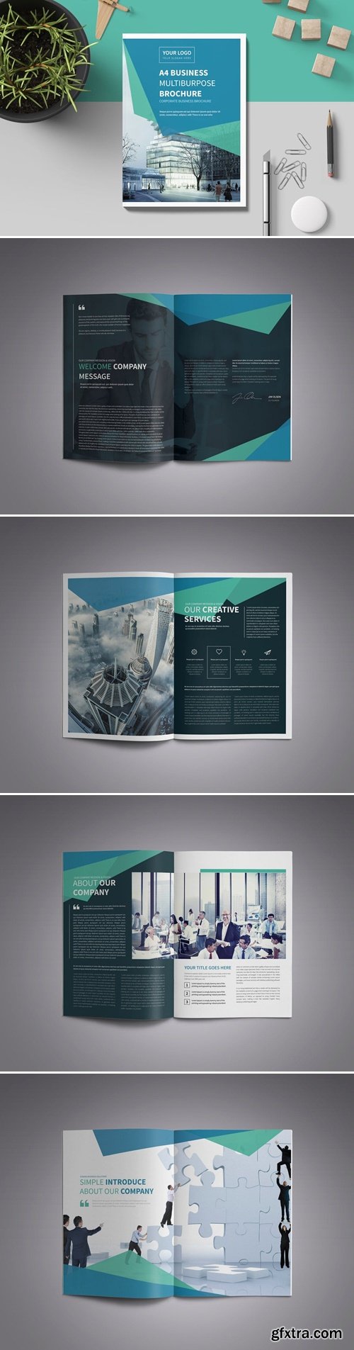 Corporate Business Brochure W7SF8H8