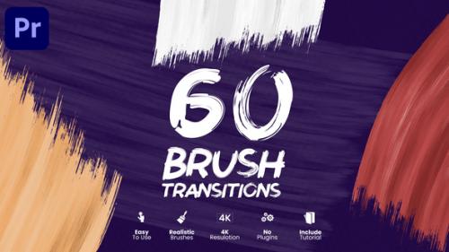 Videohive - Brush Transitions - 42050639 - 42050639