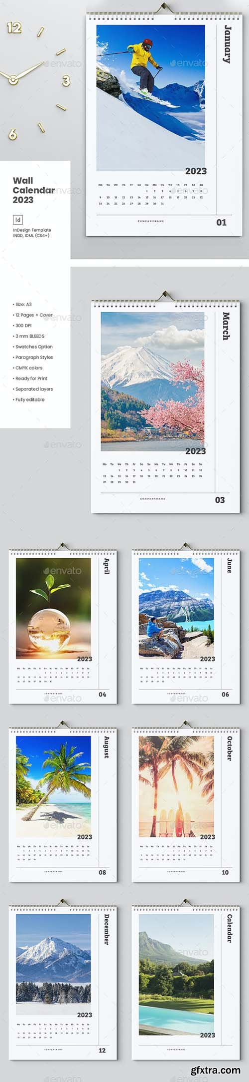 Graphicriver - Wall Calendar 2023 40501306