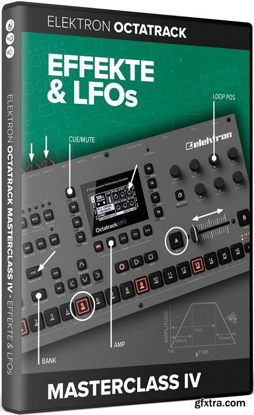 DVD-Lernkurs Octatrack Masterclass Teil 4 Effekte & LFOs TUTORiAL