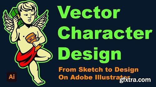 Create simple vector characters from sketch