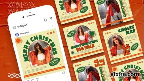 Videohive Christmas Sale Instagram Stories 42047695