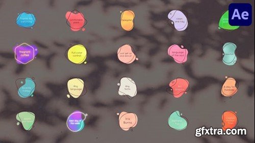 Videohive Colorful Titles for After Effects 42061070