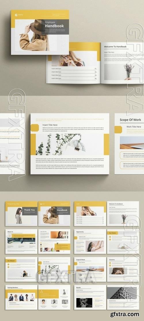 Employee Handbook Landscape Layout 525885234