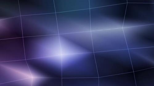 Videohive - Gradient Square Line Wave Motion Background - 42008643 - 42008643