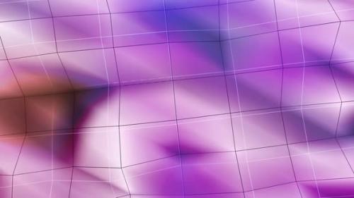 Videohive - Gradient Square Line Motion Color Background - 42008652 - 42008652