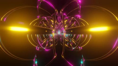 Videohive - Rotating Colorful Strobe Futuristic Psychedelic Hypnotic VJ Seamless Loop - 42008704 - 42008704