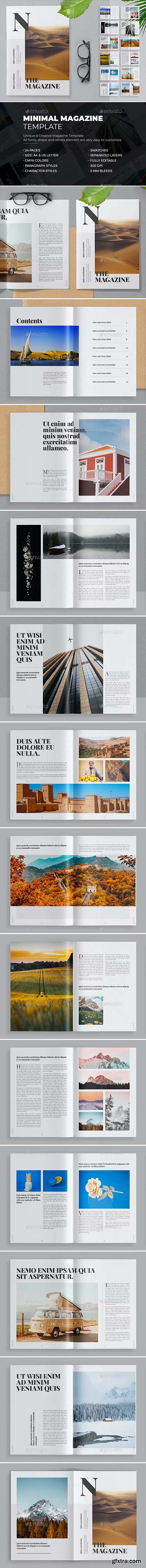 GraphicRiver - Minimal Magazine Template 29048580