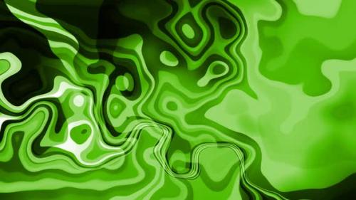 Videohive - Background Green Color Shape Liquid Wave - 42008894 - 42008894