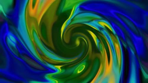 Videohive - Abstract Gradient Silky Swirl Motion Background - 42008904 - 42008904