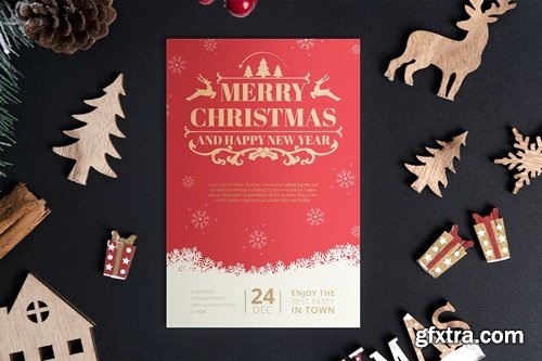 Christmas Card Mockup EX9JBLX