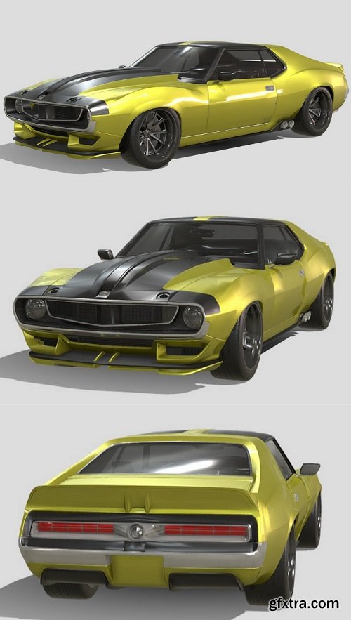 AMC Ringbrothers AMX Javelin 2021 3D Model