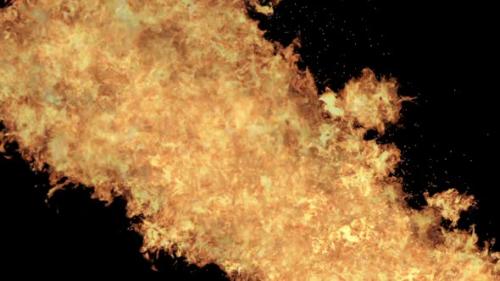 Videohive - Cinematic fire explosion - 42012336 - 42012336