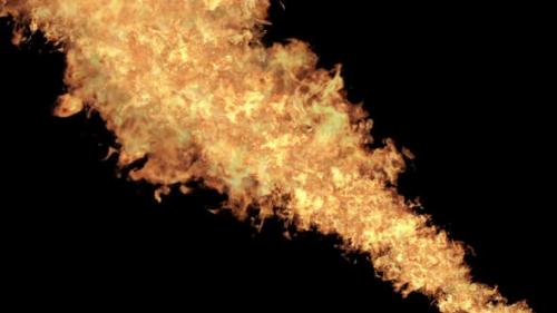 Videohive - Realistic fire explosion - 42012338 - 42012338