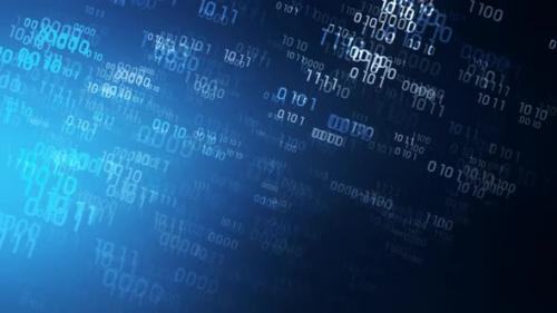 Videohive - Algorithm binary, data code, decryption and encoding - 42014764 - 42014764