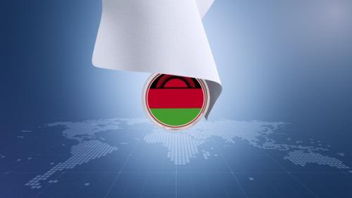 Videohive - Cloth Malawi Flag Reveal - 42018663 - 42018663