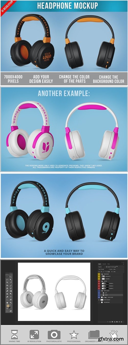 Headphone Mockup ADAEBRS