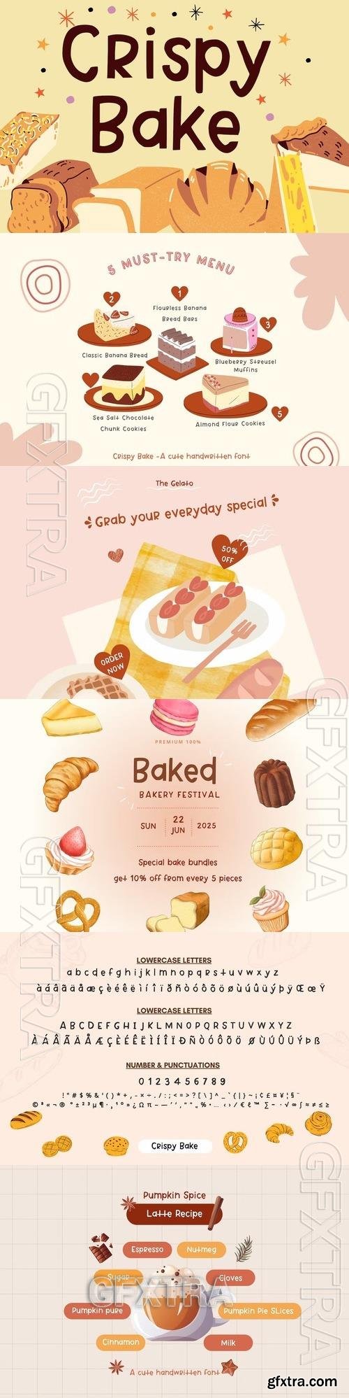 Crispy Bake Font