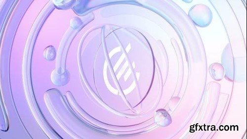 Videohive Bubble Glass Logo Reveal 3D 42098165