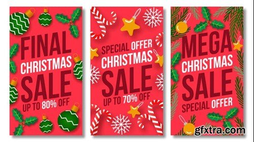 Videohive Christmas Stories 10 in 1 42121656